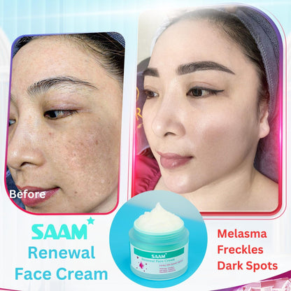Saam Face Cream | Saam Renewal Face Cream | Anti Wrinkle Saam Facial Cream | Brightening Cream