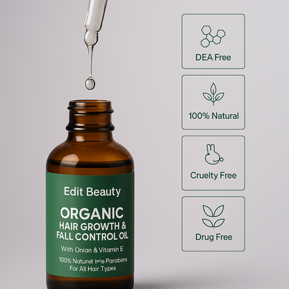 Edit Beauty Hair Fall Repair & Growth Elixir Oil – Restore Thickness & Vitality | Boost Strength | And Promote Healthier Hair