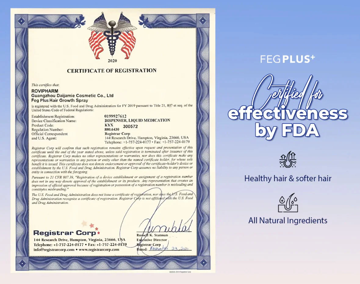 FEG PLUS+ Hair Growth Spray